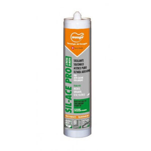 SILICONE ACETICO MUNGO TRASPARENTE 280 ML - PEZZI IMBALLO N° 24
